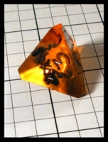 Dice : Dice - DM Collection - Armory Orange Transparent 2nd Generation D4 1st Generation - Ebay Feb 2014